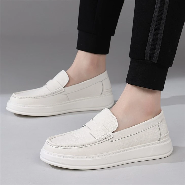 Men's Genuine Leather Slip-on Loafers high quality